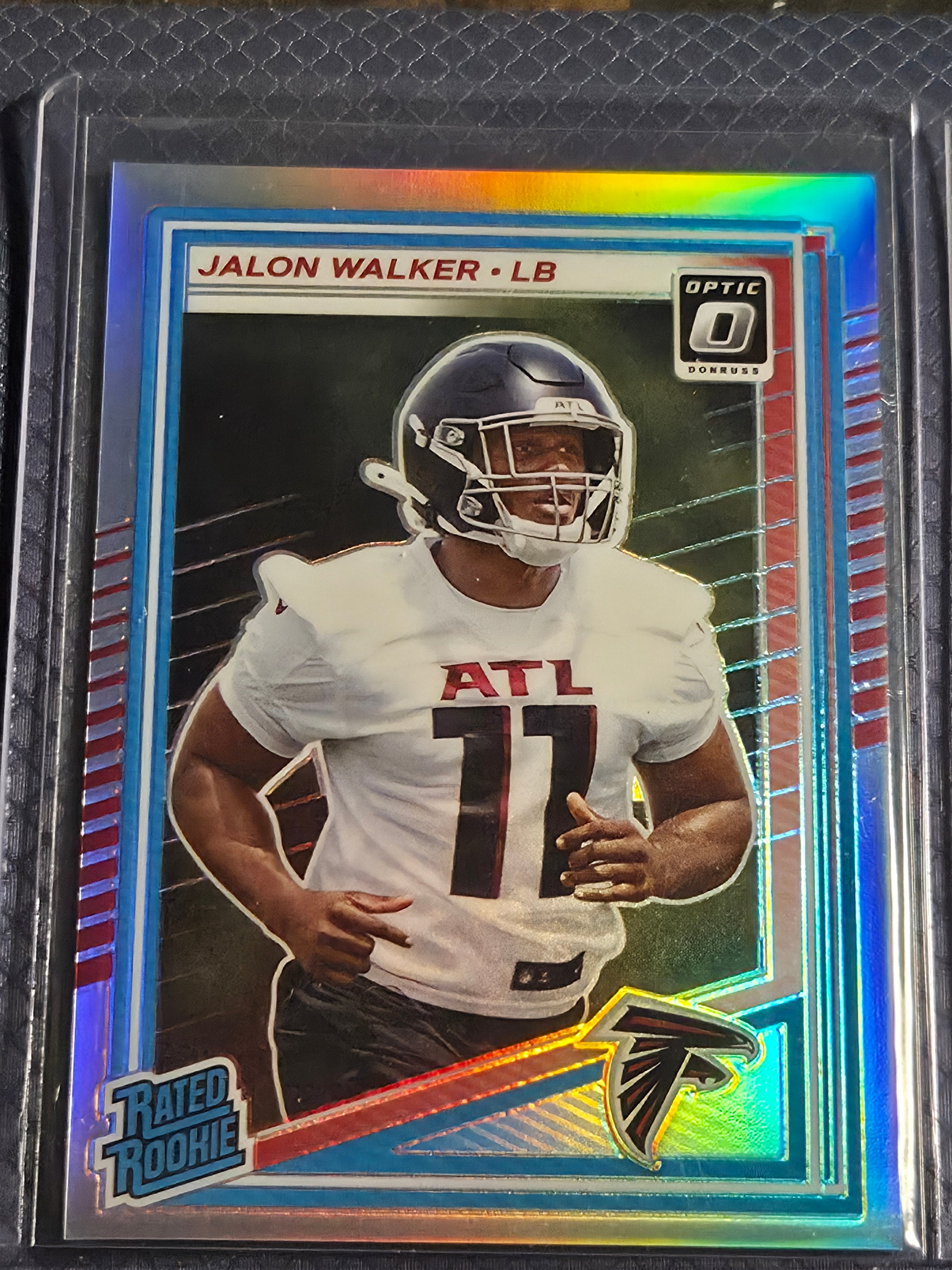 2025 Panini Optic Jalon Walker #290 Holo Silver Rookie