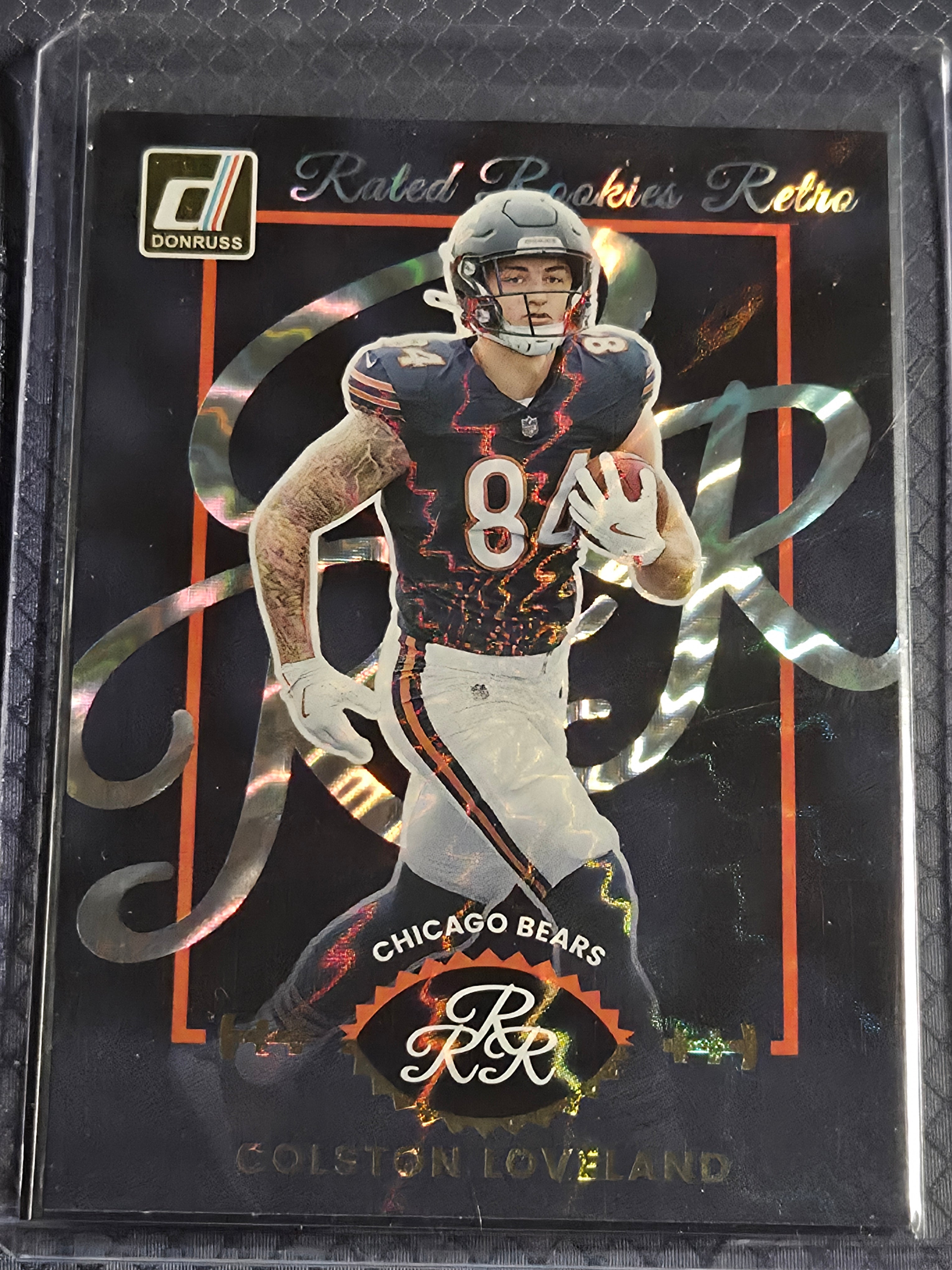 2025 Panini Donruss Colston Loveland #18 Rated Rookie Retro