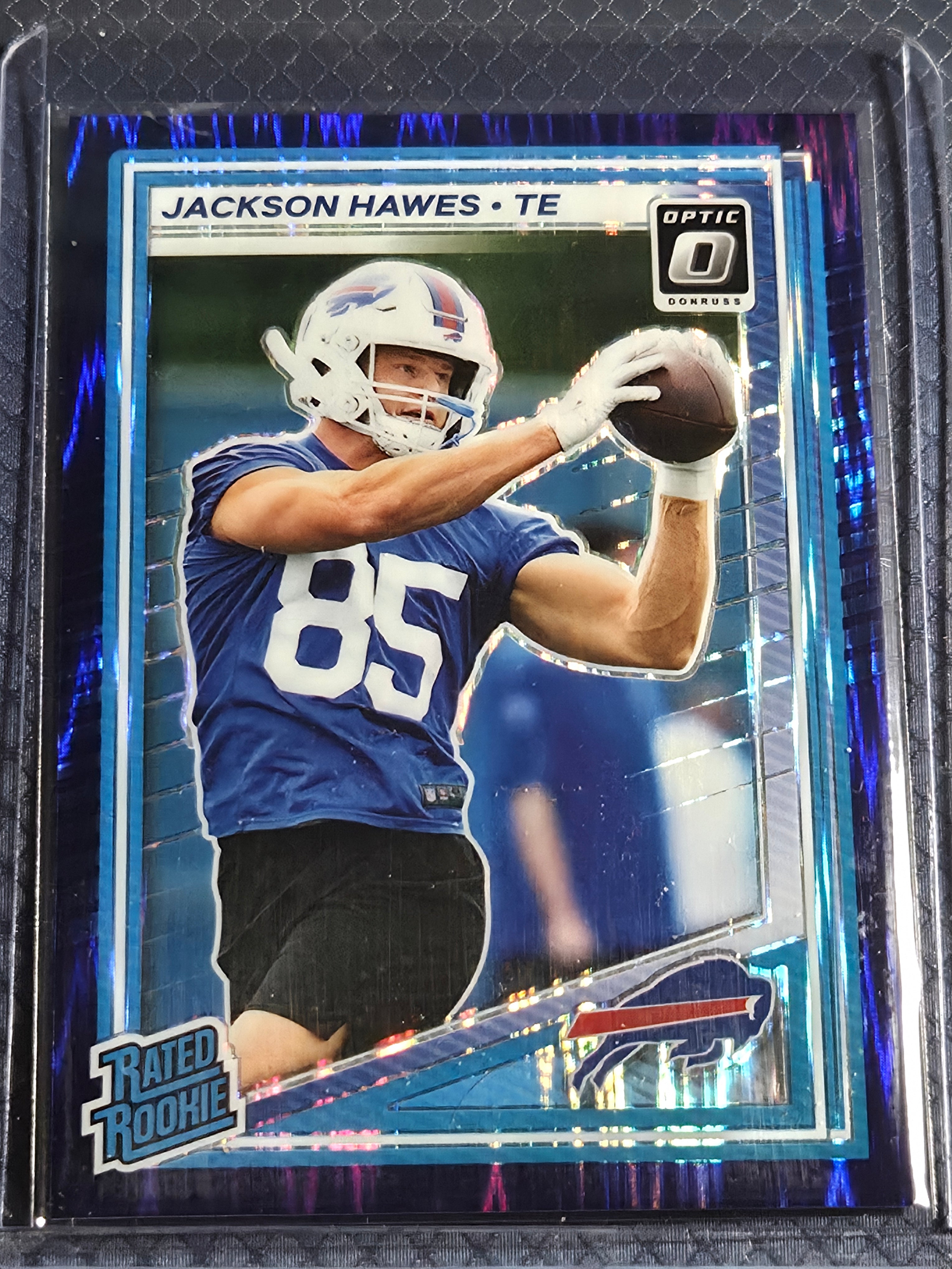 2025 Panini Optic Jackson Hawes #224 Blue Hyper