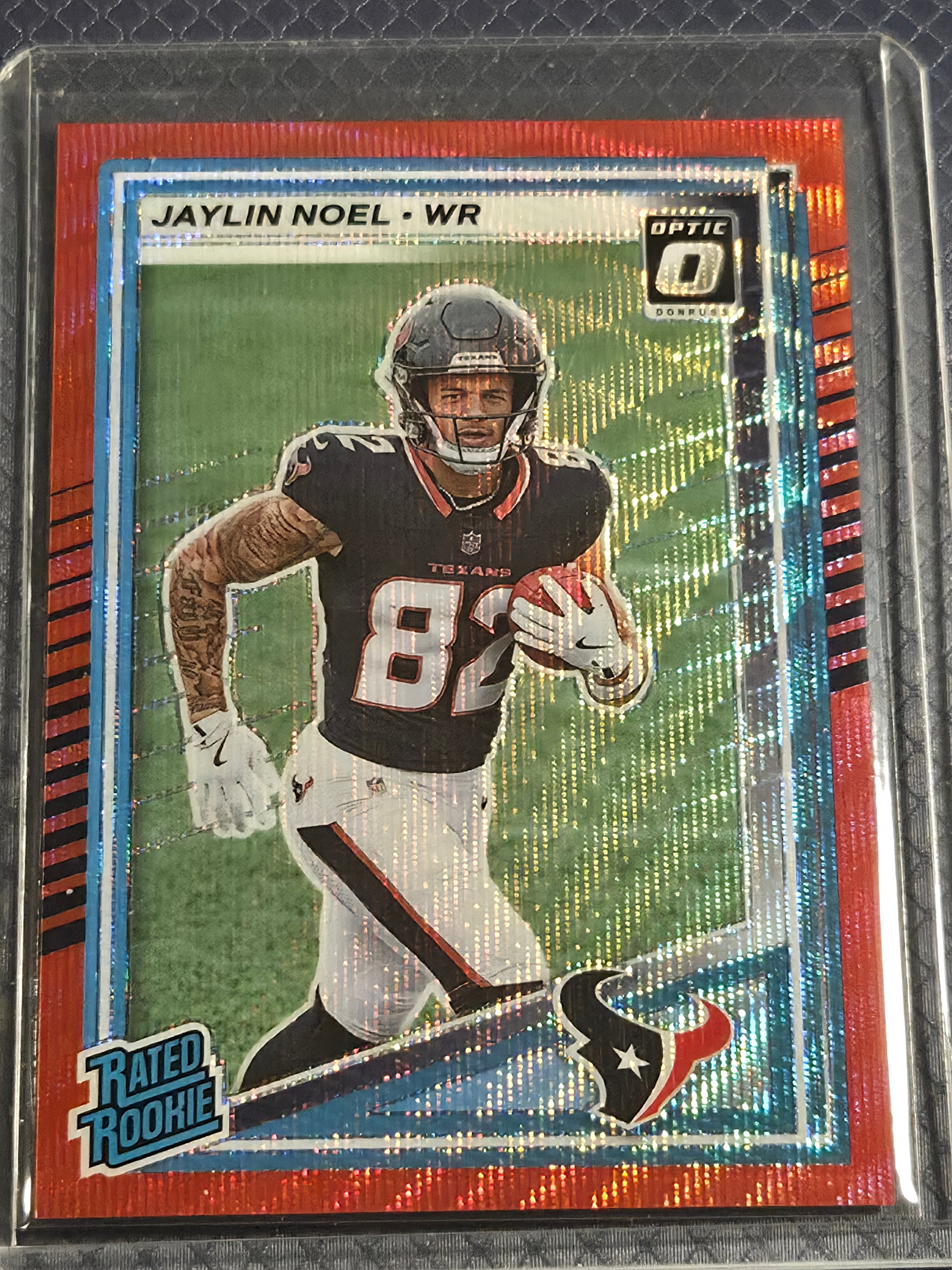 2025 Panini Optic Jaylin Noel #324 Red Wave