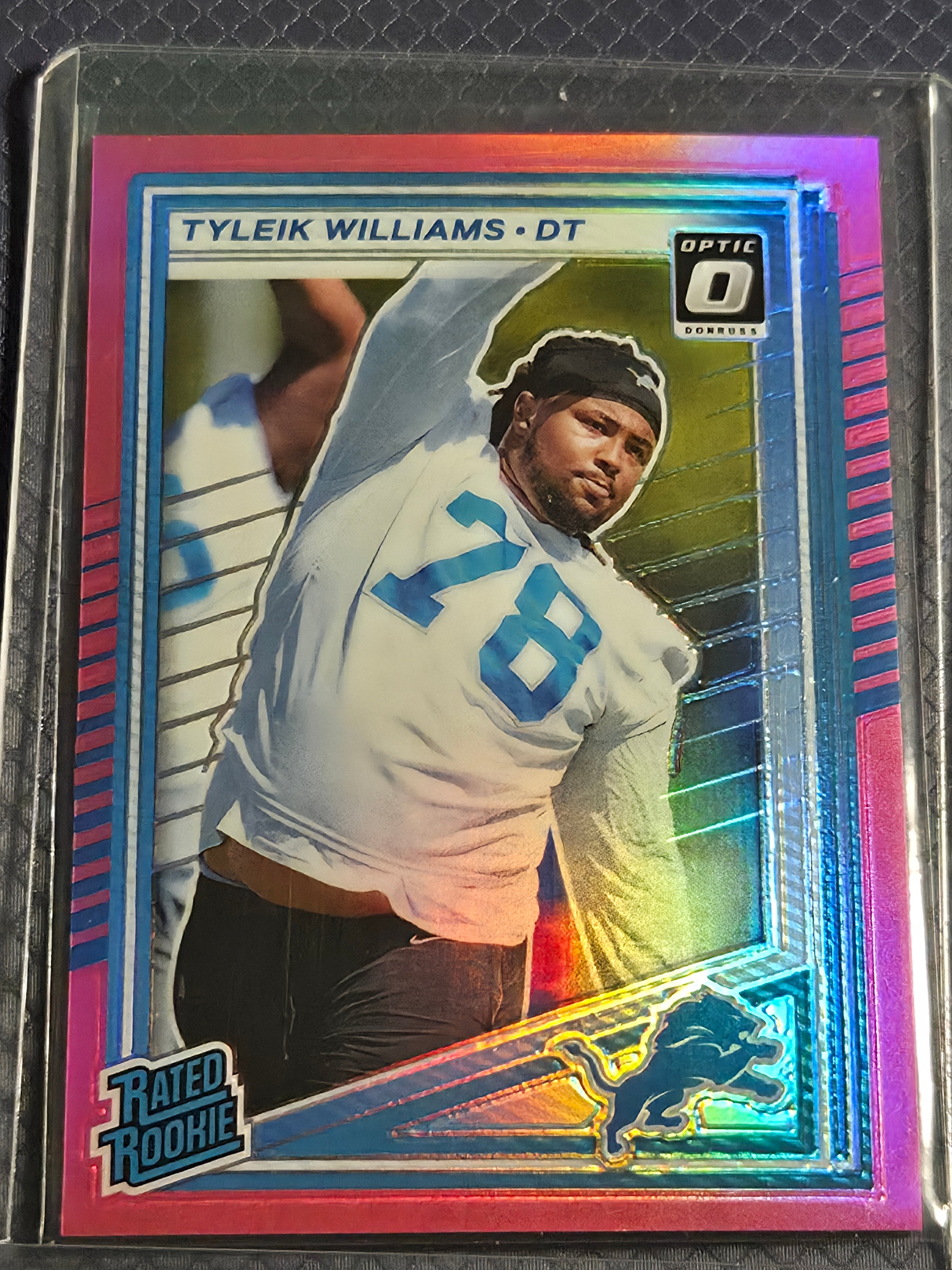 2025 Panini Optic Tyleik Williams #360 Pink