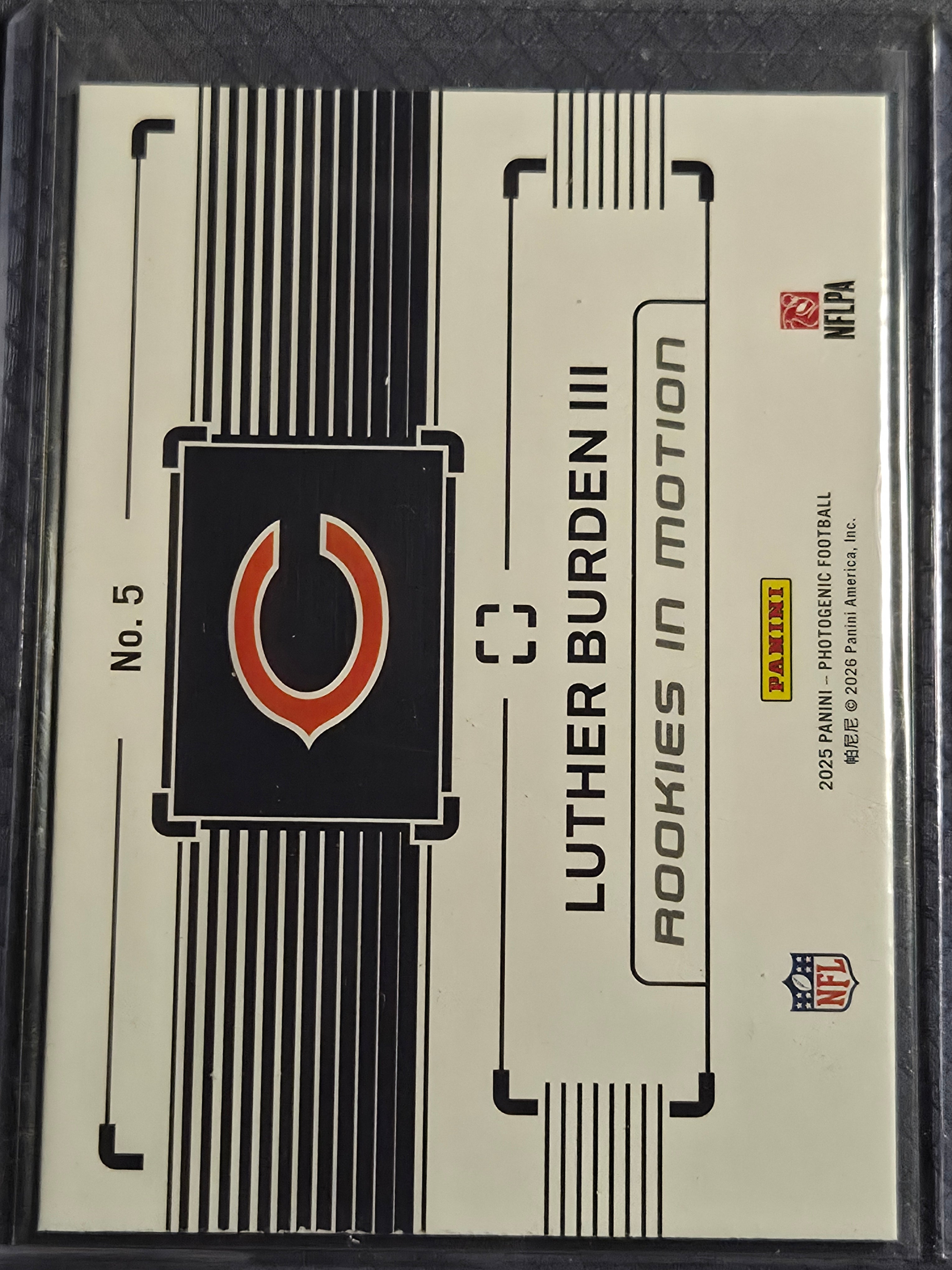 2025 Panini Photogenic #5 Luther Burden III Rookies in Motion