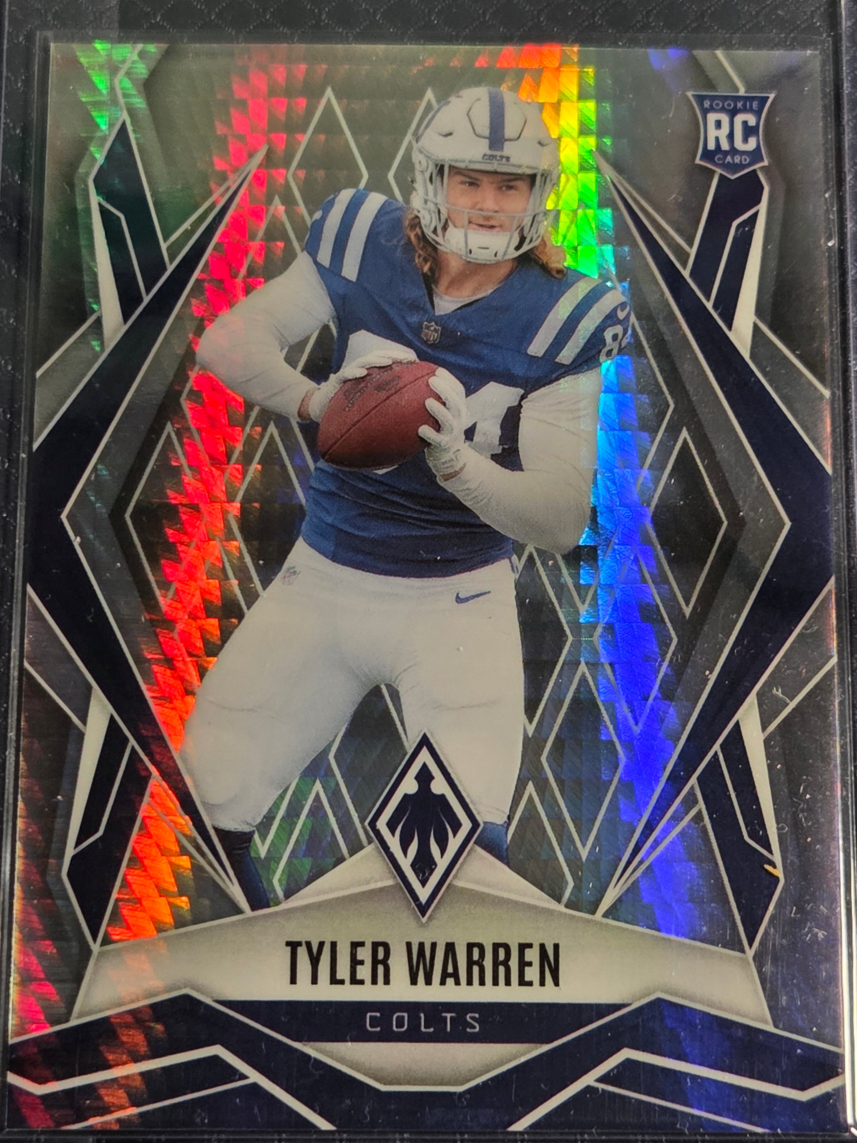 2025 Panini Phoenix #185 Tyler Warren Silver Hyper