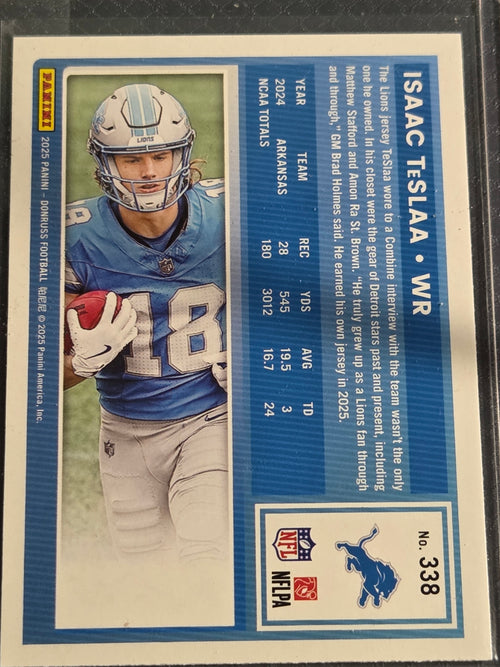 2025 Panini Donruss #338 Isaac Teslaa Rated Rookie
