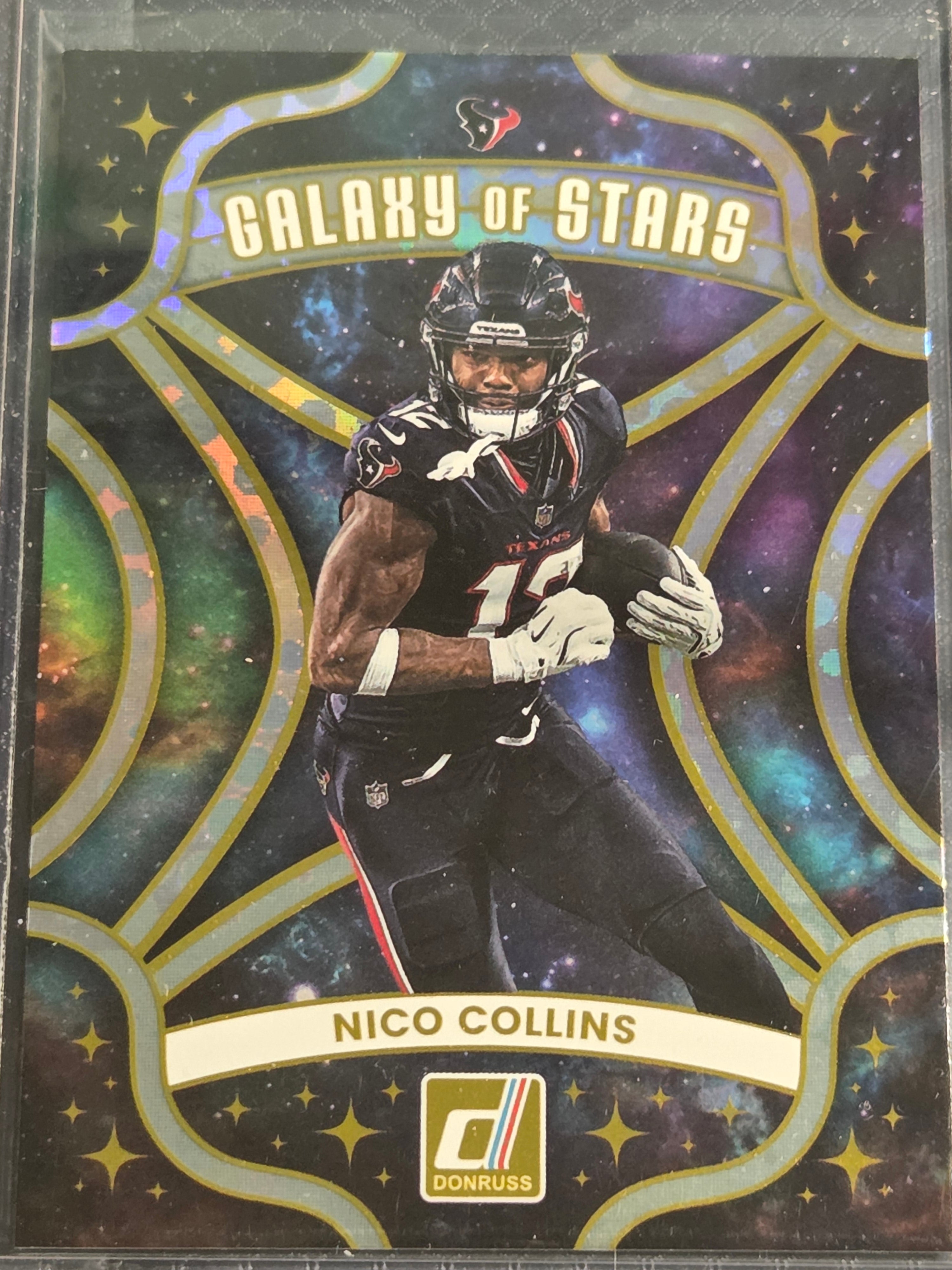 2025 Panini Donruss #8 Nico Collins Galaxy of Stars