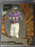 2025 Panini Select Derrick Henry #17 Baltimore Ravens Turbocharged Insert