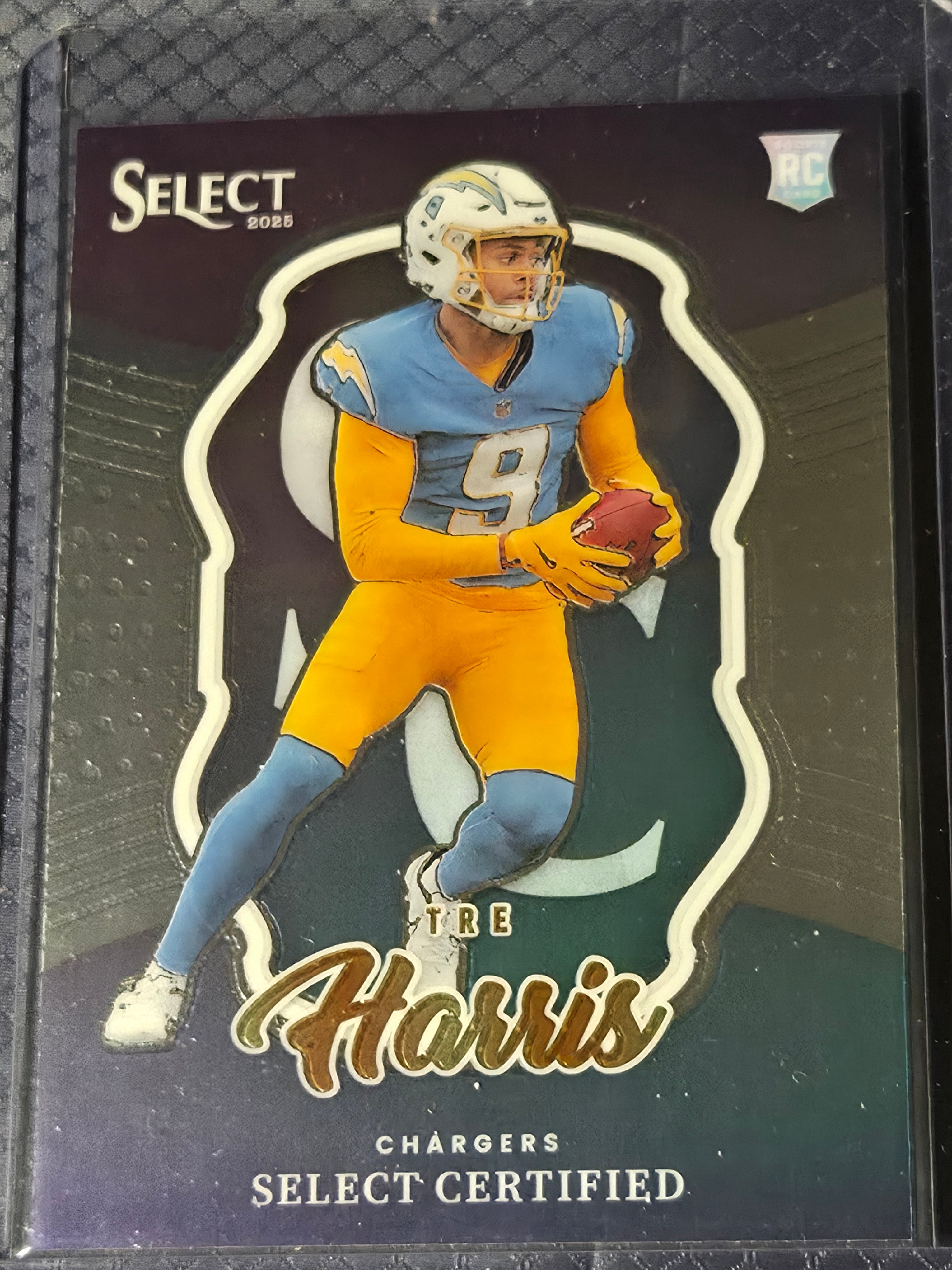 2025 Panini Select Tre Harris #23 Los Angeles Chargers Certified Insert