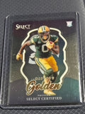 2025 Panini Select Matthew Golden #18 Green Bay Packers Certified Insert