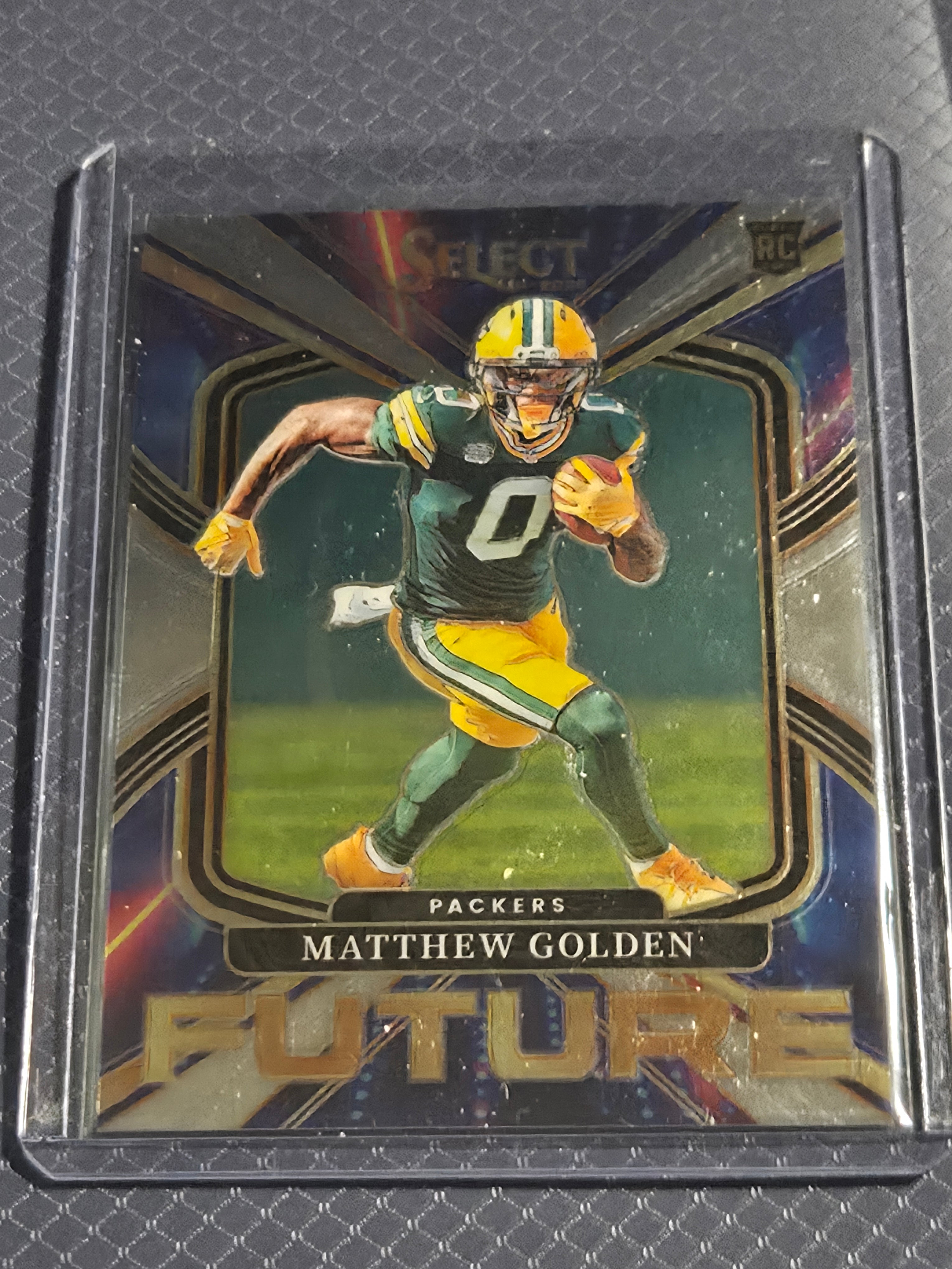 2025 Panini Select Matthew Golden #6 Green Bay Packers Future Insert