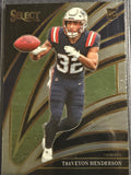 2025 Panini Select TreVeyon Henderson #278 New England Patriots Field Level