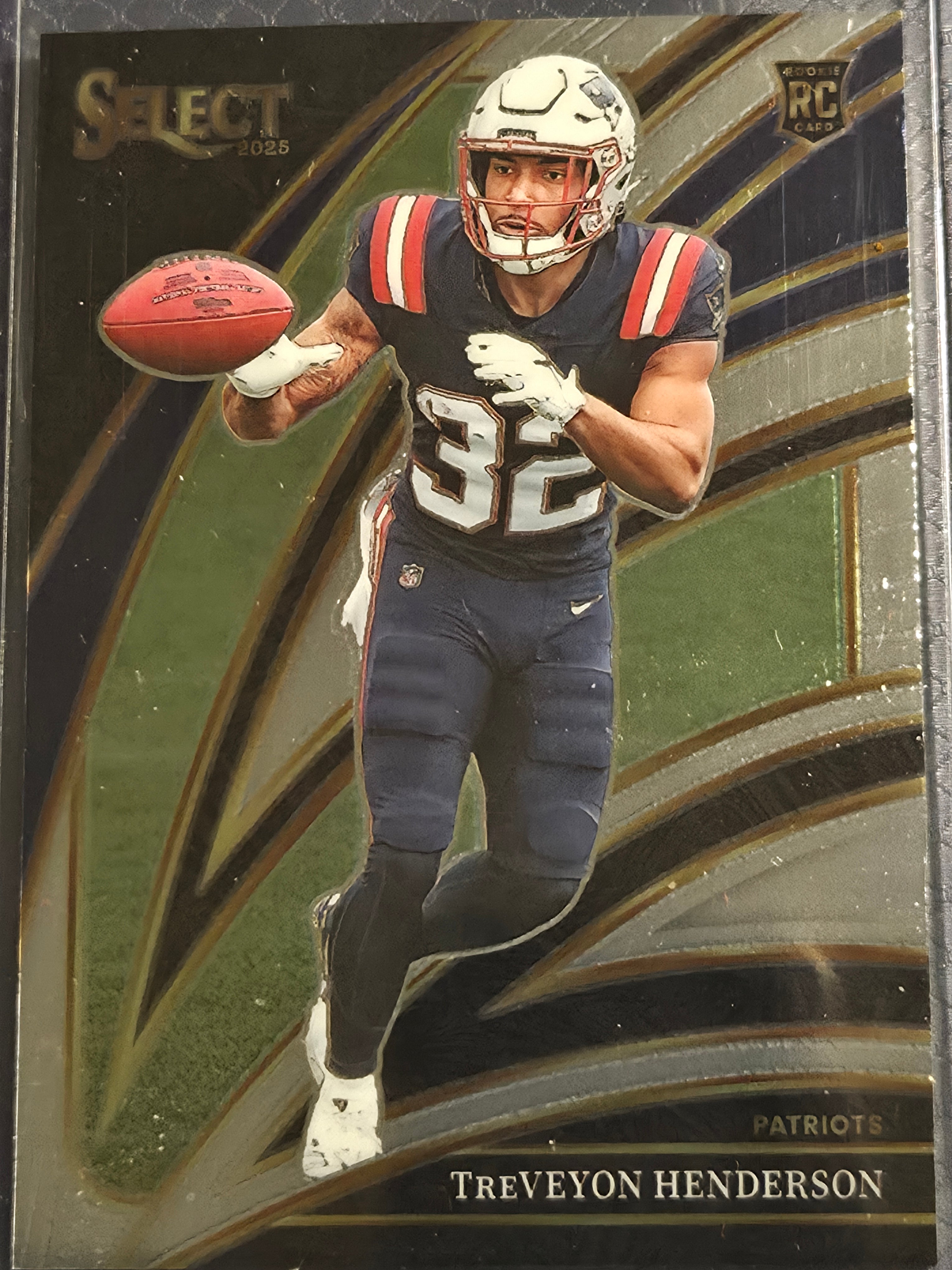 2025 Panini Select TreVeyon Henderson #278 New England Patriots Field Level