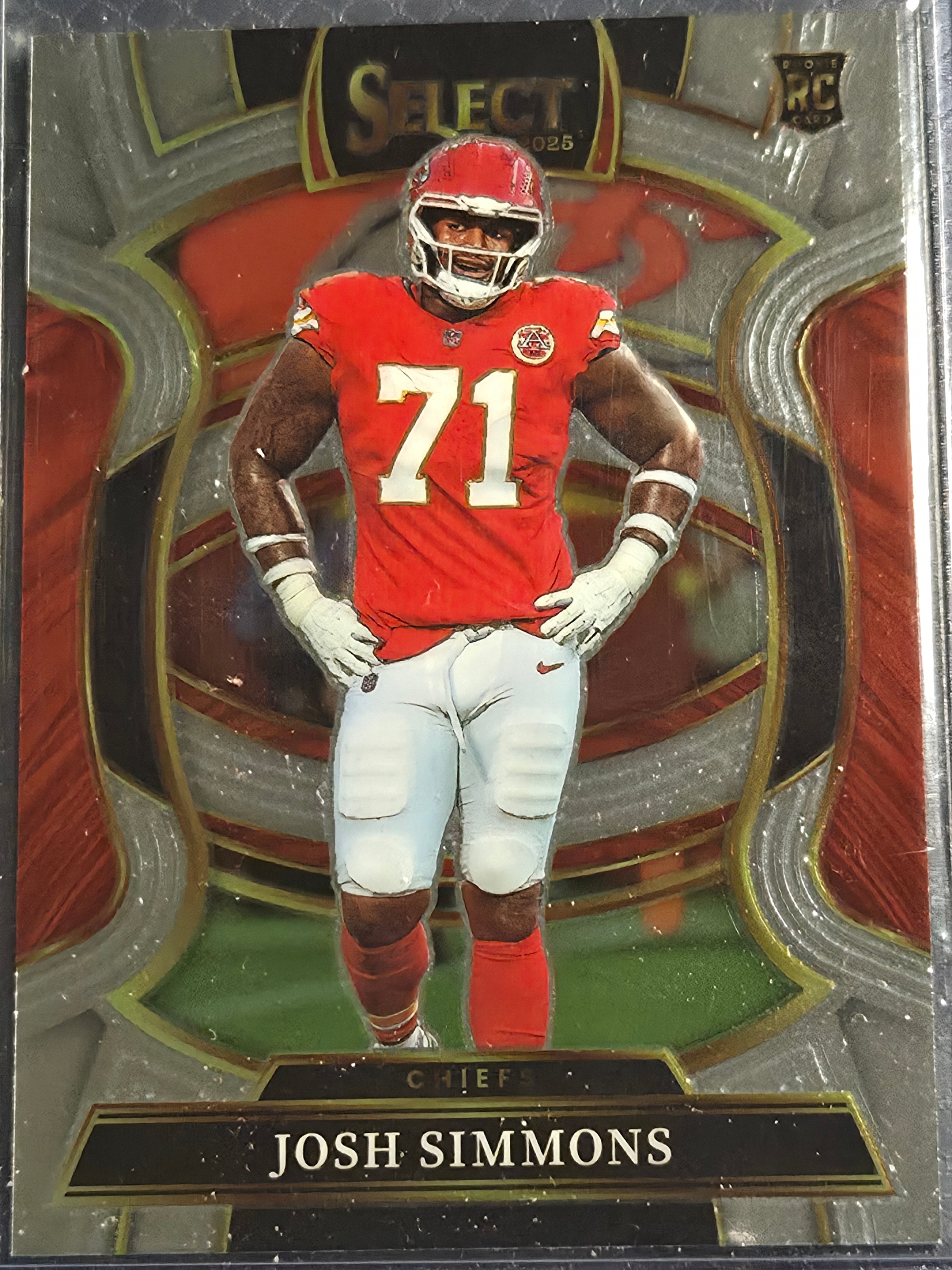 8 Josh Simmons - 2025 Panini Select Football Concourse