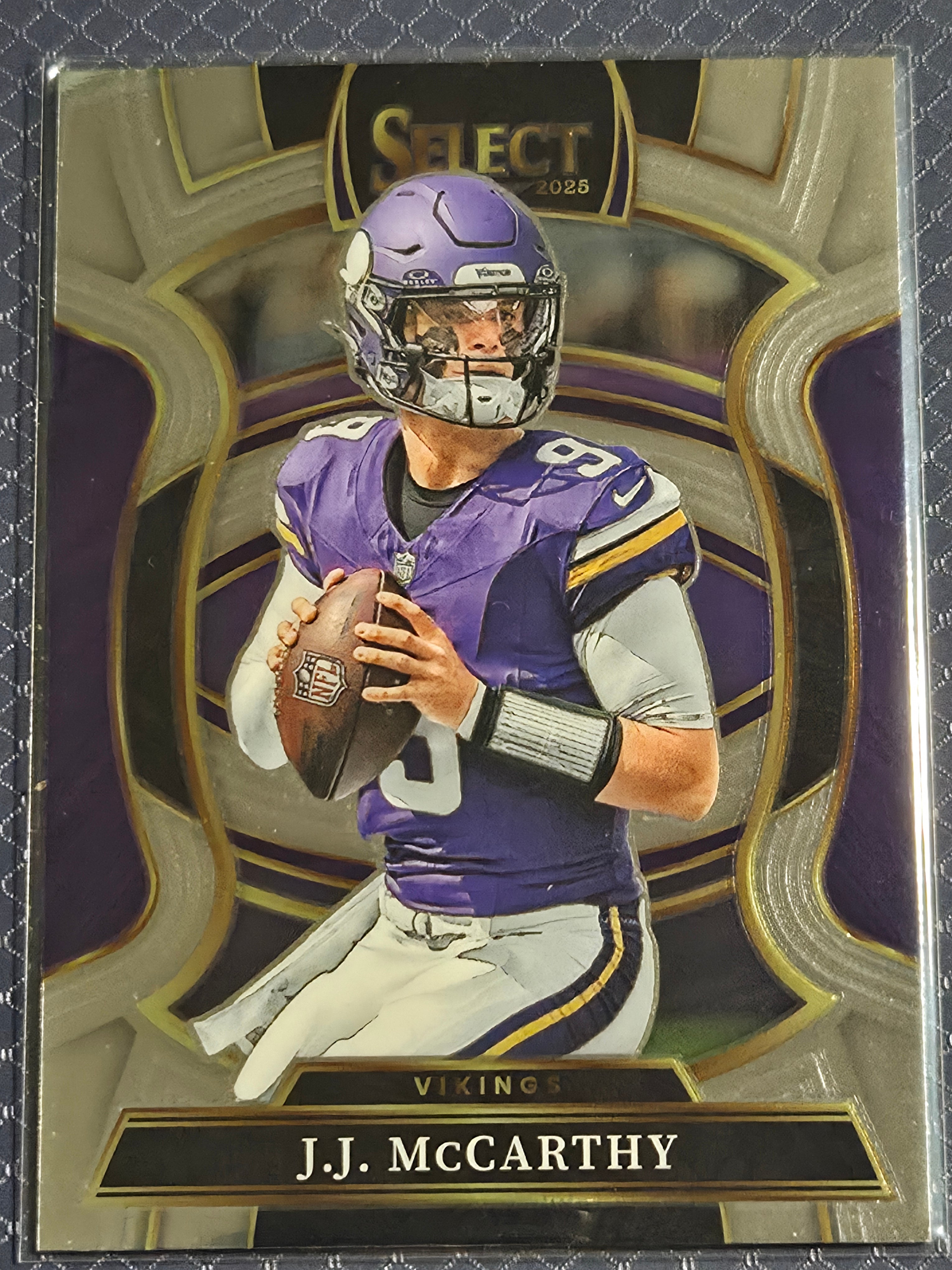 63 J.J. McCarthy - 2025 Panini Select Football Concourse