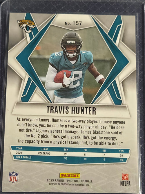 2025 Panini Phoenix Travis Hunter #157 Base