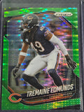 2025 Panini Prizm Tremaine Edmunds #245 Green Pulsar