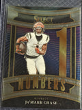 2025 Panini Select Ja'Marr Chase #3 Cincinnati Bengals Numbers Insert