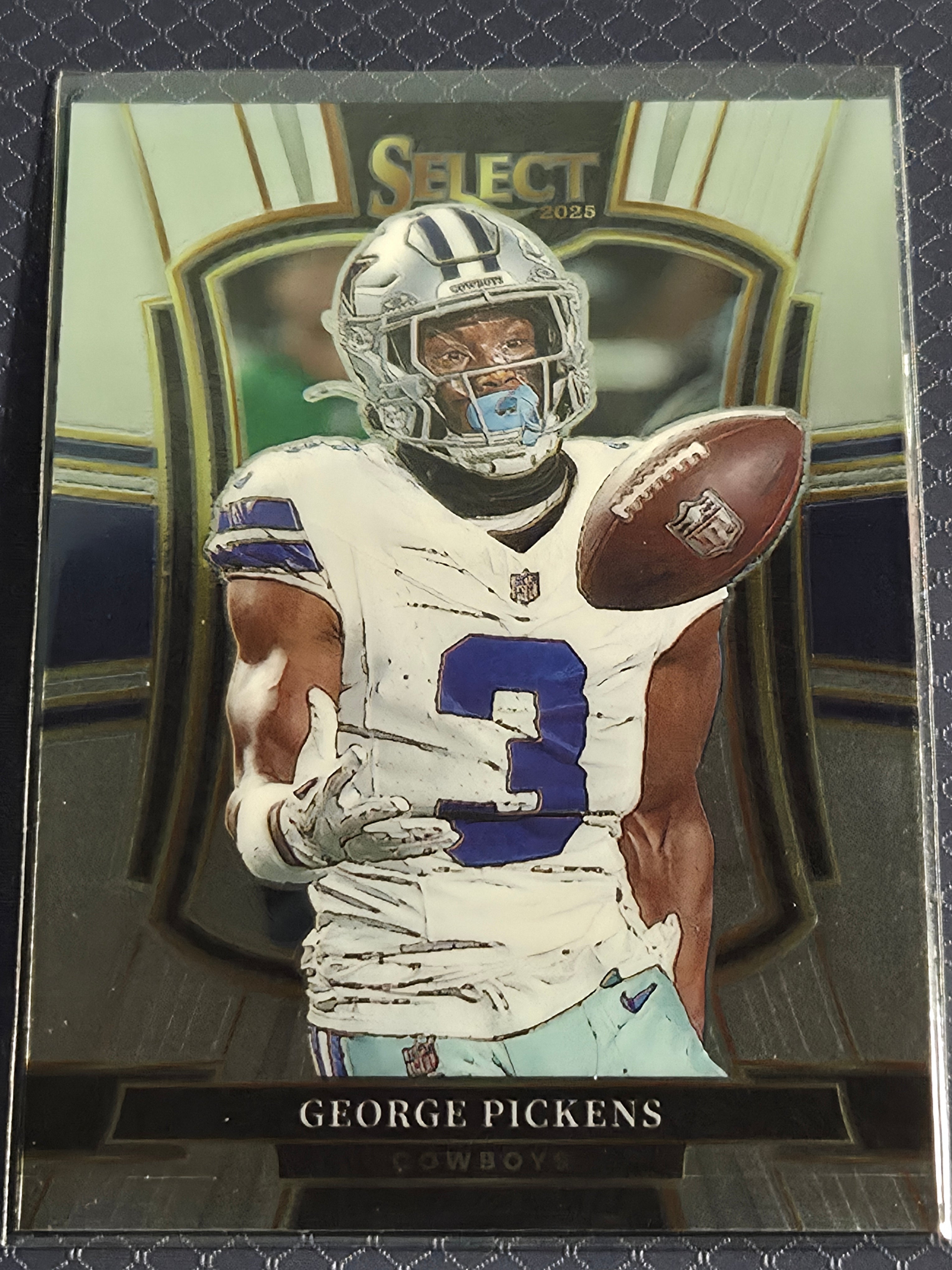 2025 Panini Select George Pickens #197 Dallas Cowboys Premier Level