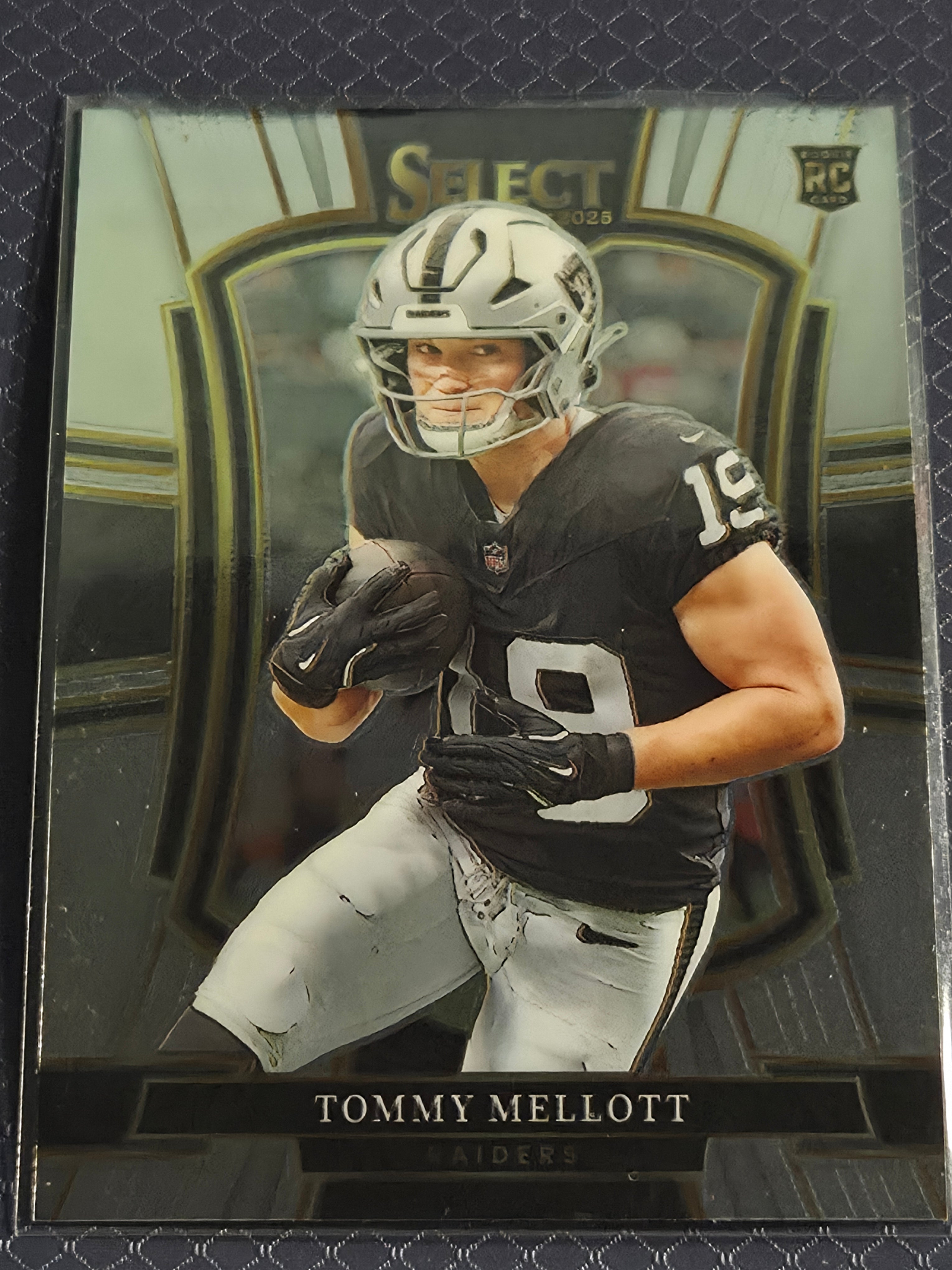 2025 Panini Select Tommy Mellott #106 Las Vegas Raiders Premier Level