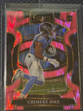 2025 Panini Select Football Pink Shock #27 Chimere Dike