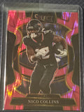 2025 Panini Select Football Pink Shock #35 Nico Collins
