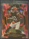 2025 Panini Select Football Pink Shock #55 Quinshon Judkins