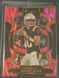 2025 Panini Select Football Pink Shock #80 Drake Maye