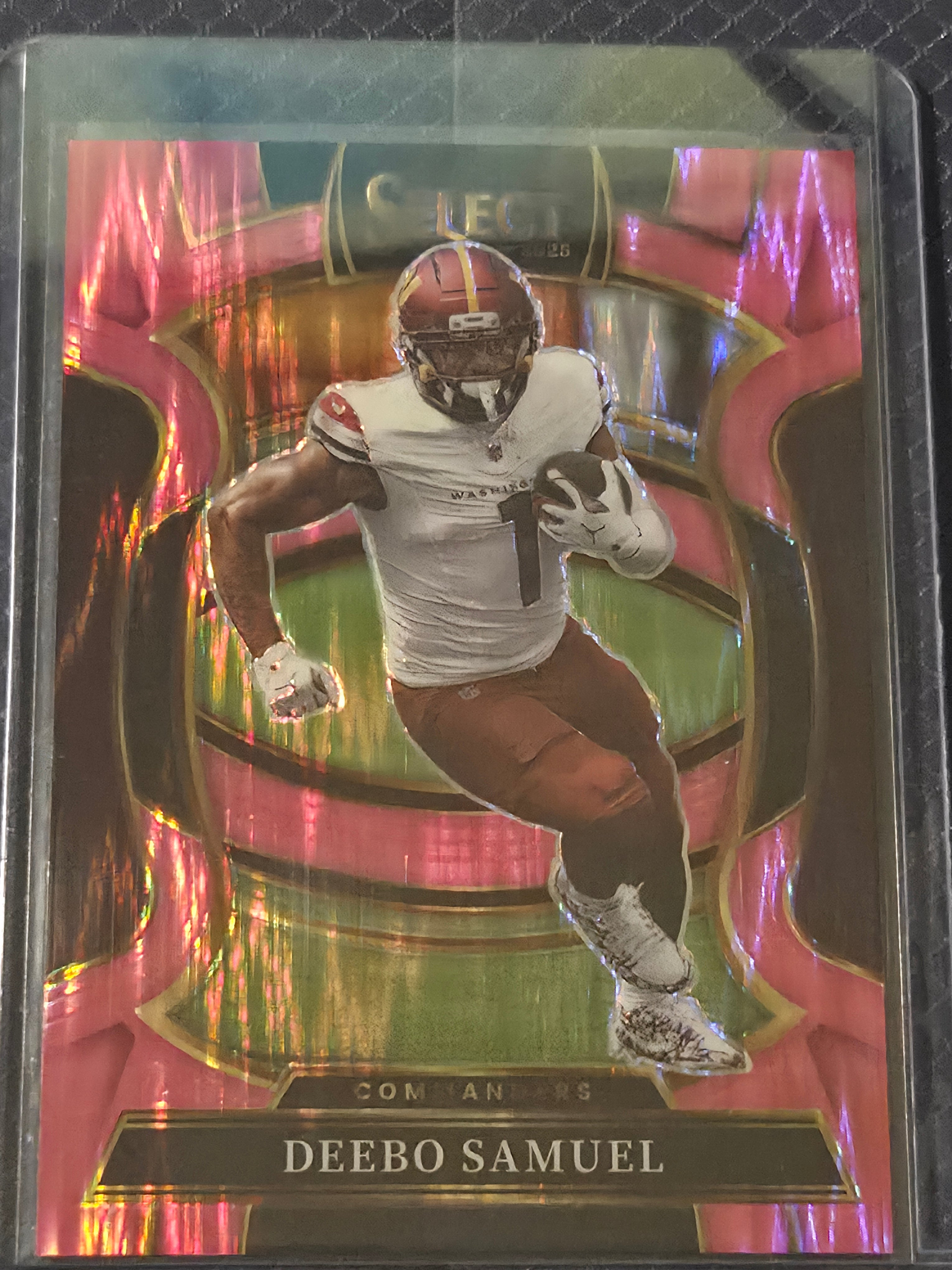 2025 Panini Select Football Pink Shock #87 Deebo Samuel