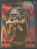 2025 Panini Select Football Pink Shock #144 Tetairoa McMillan
