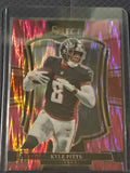 2025 Panini Select Football Pink Shock #147 Kyle Pitts