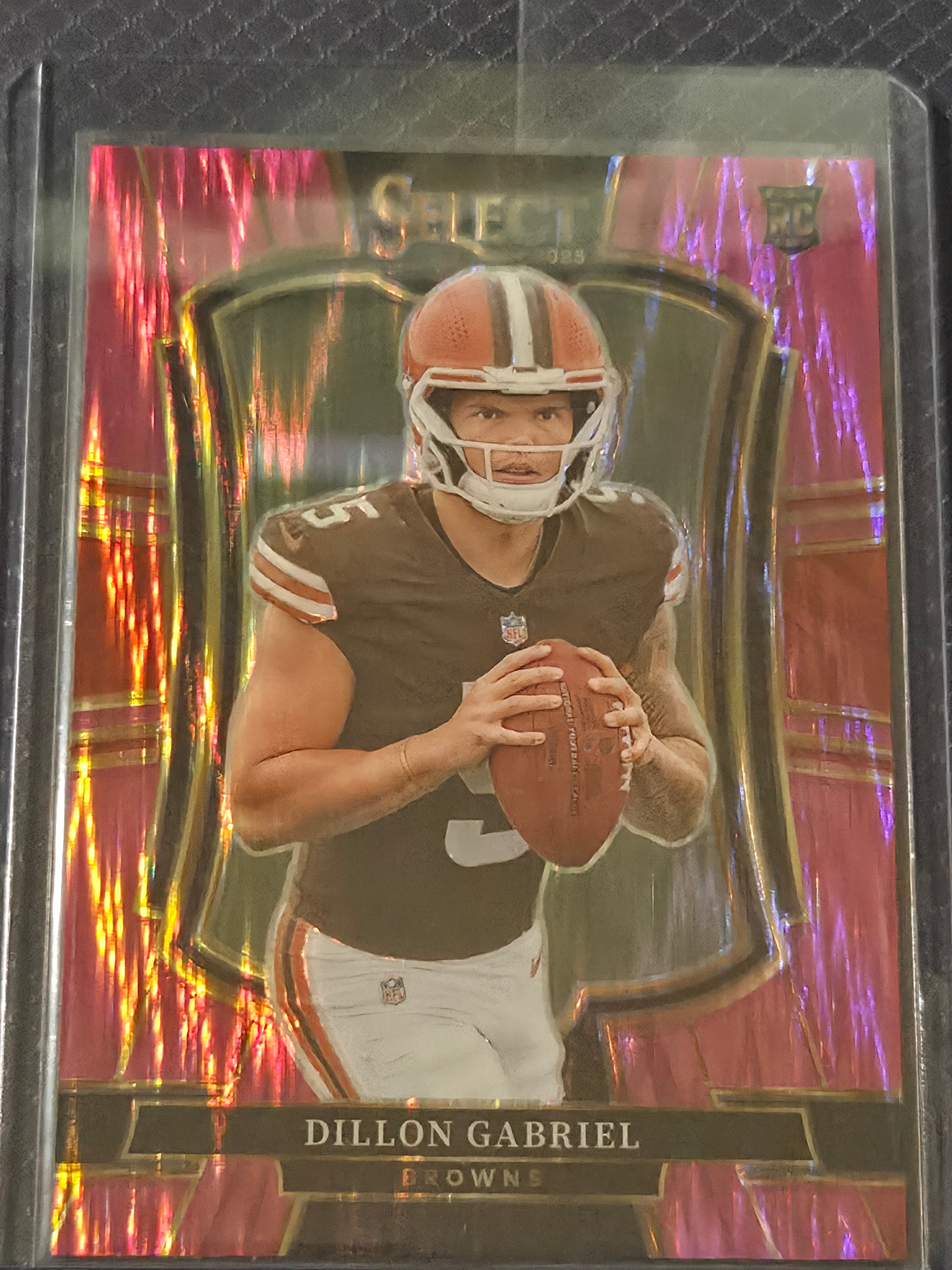 2025 Panini Select Football Pink Shock #154 Dillon Gabriel