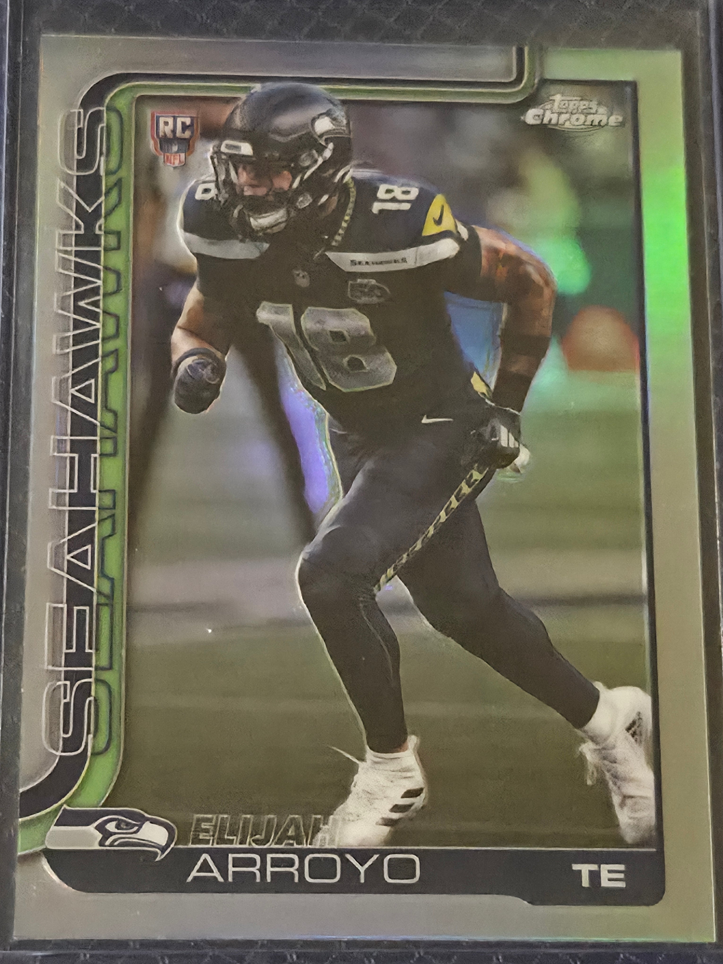2025 Topps Chrome Football Elijah Arroyo #396 Refractor RC