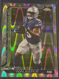 2025 Topps Chrome Football Kenneth Walker III #276 Raywave Refractor