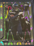 2025 Topps Chrome Football Nick Emmanwori #348 Raywave Refractor RC