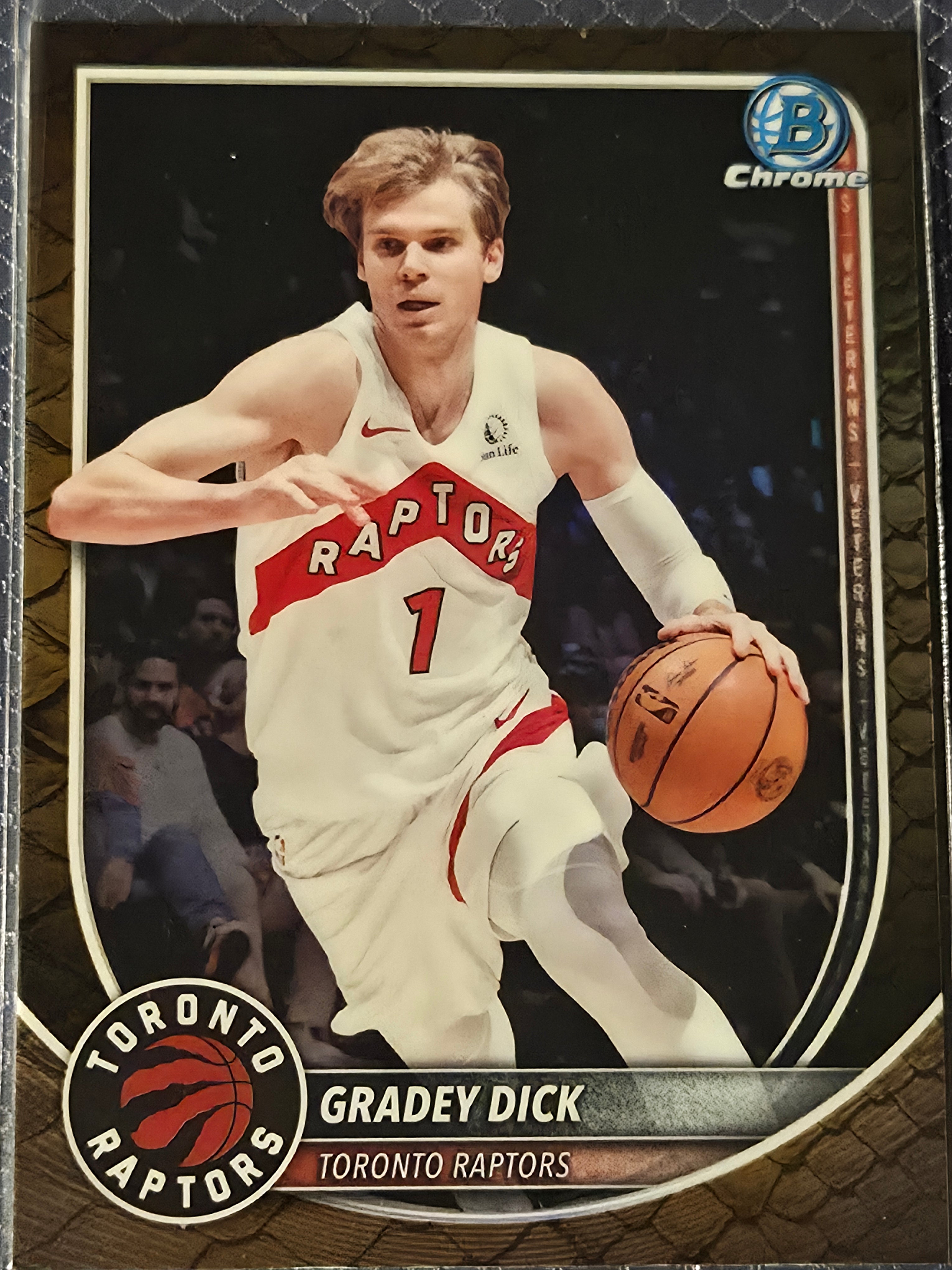 2025-26 Topps Bowman NBA Basketball #BCV-70 Gradey Dick Rookie Reptilian Refractor