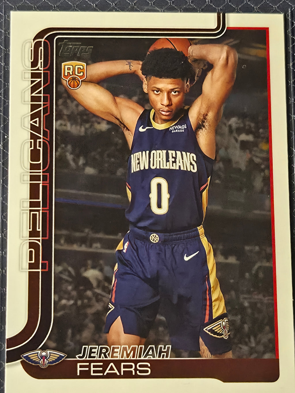 2025 Topps Basketball - Jeremiah Fears #207 Rookie