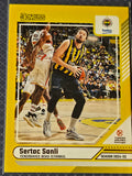 2024-25 Donruss Euroleague - Sertac Sanli #91 Yellow Border