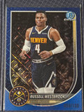Russell Westbrook #BCV-102 2025/26 Topps Bowman Basketball Blue Mojo /150