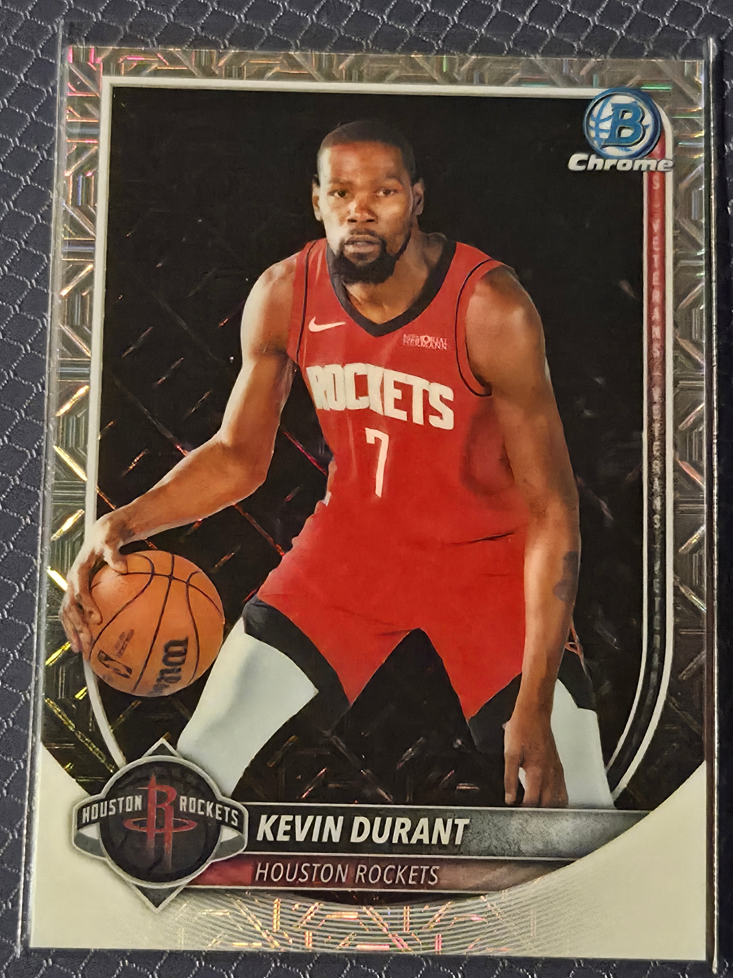 Kevin Durant #BCV-125 2025/26 Bowman Chrome Mojo Refractor