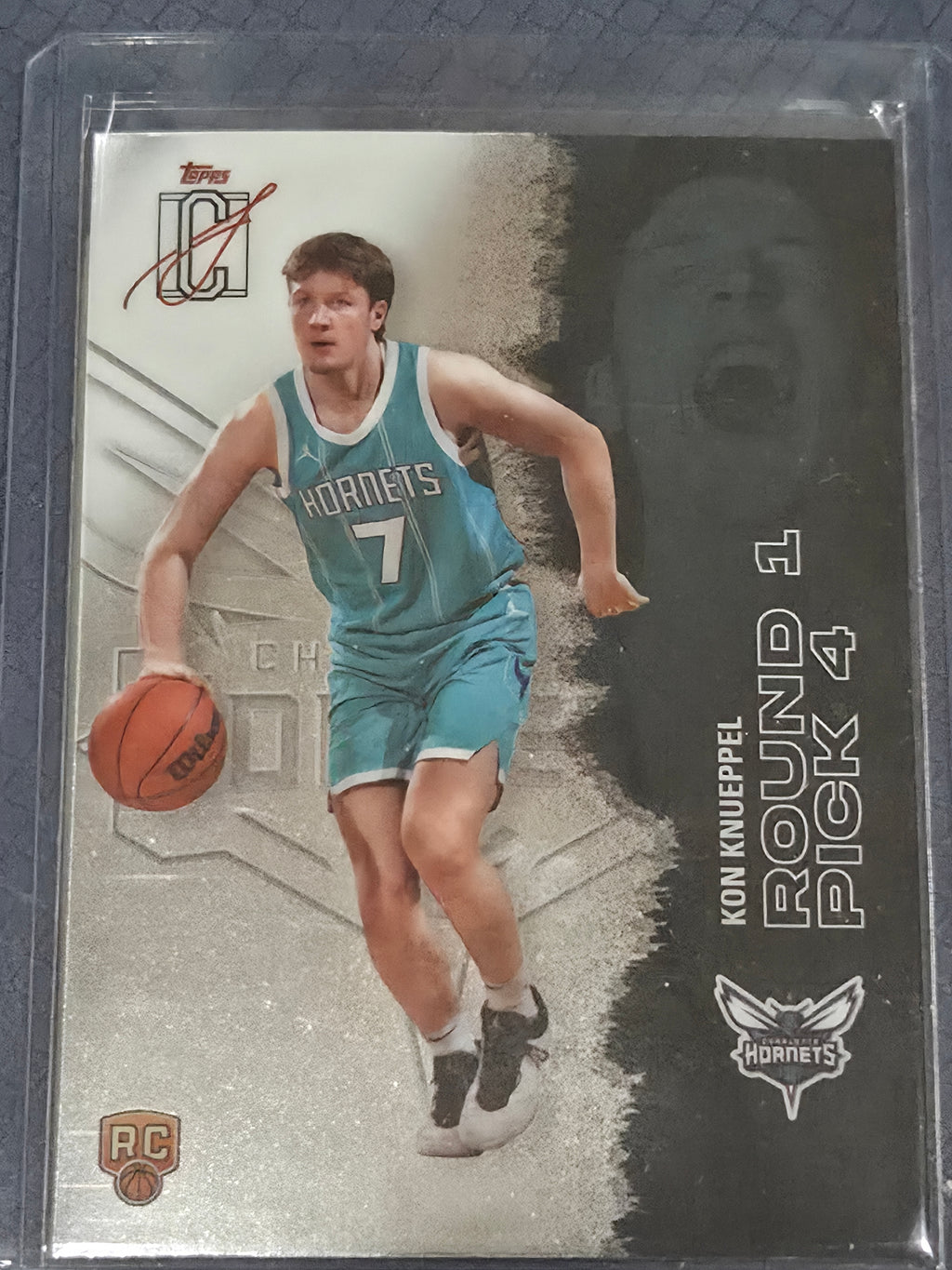 Kon Knueppel #103 2025/26 Topps Signature Class Chrome RC