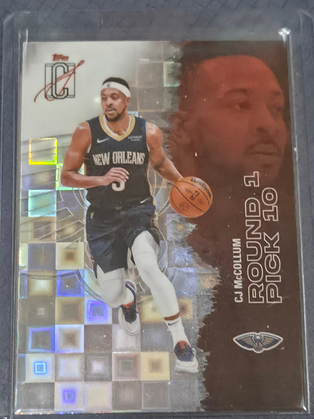CJ McCollum #13 2025/26 Topps Signature Class Pandora