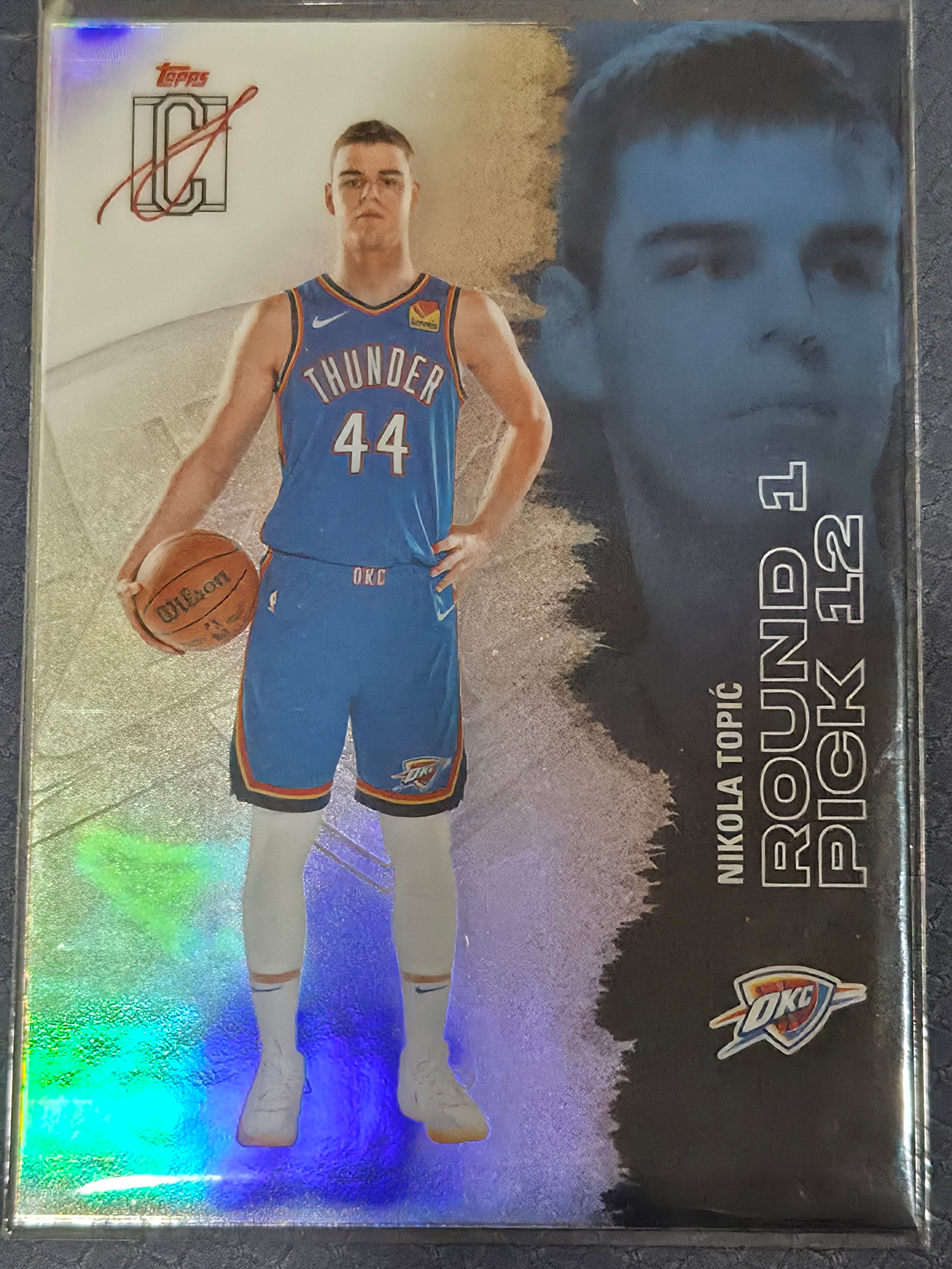 Nikola Topic #47 2025/26 Topps Signature Class Refractor