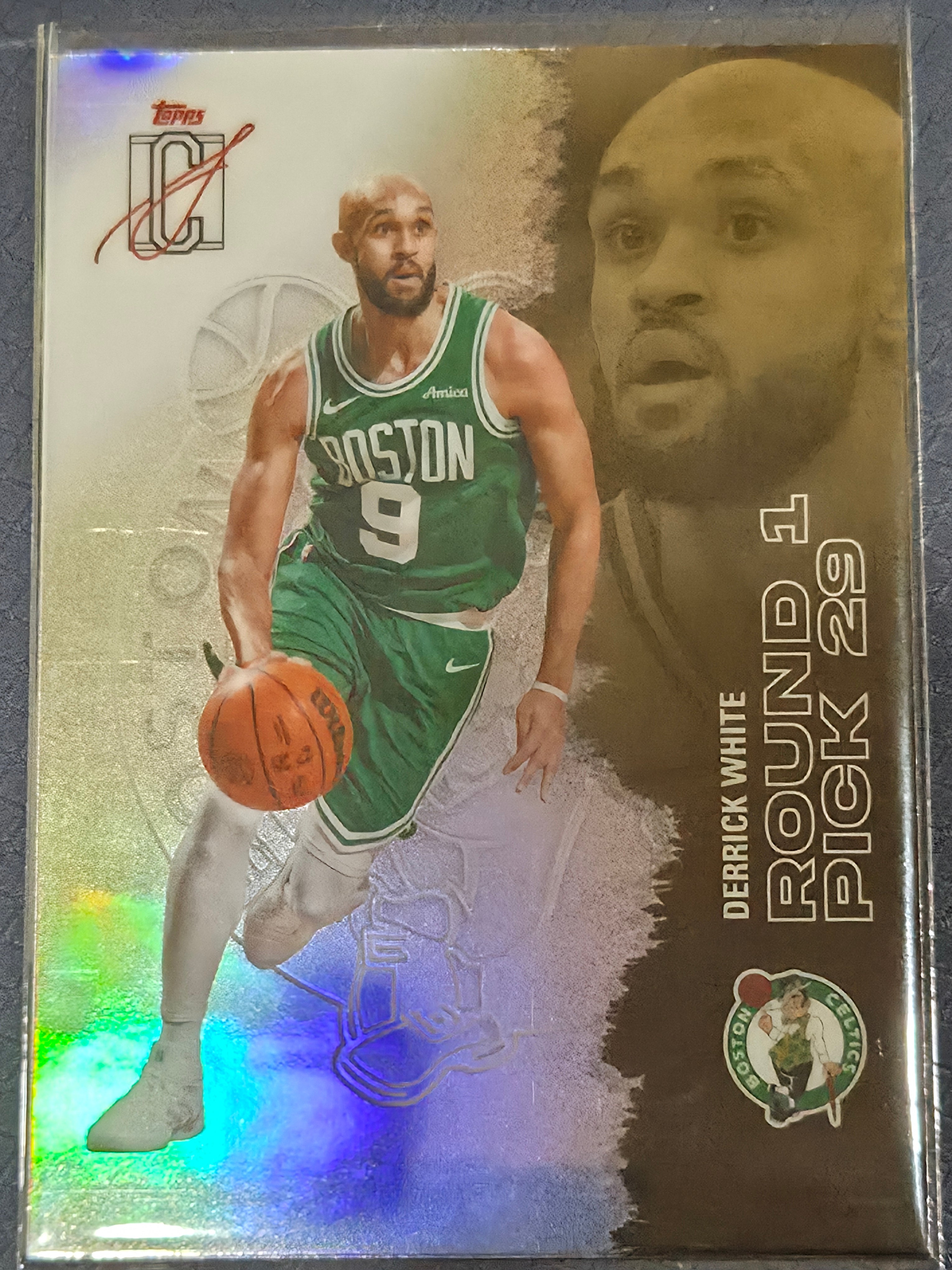 Derrick White #98 2025/26 Topps Signature Class Refractor