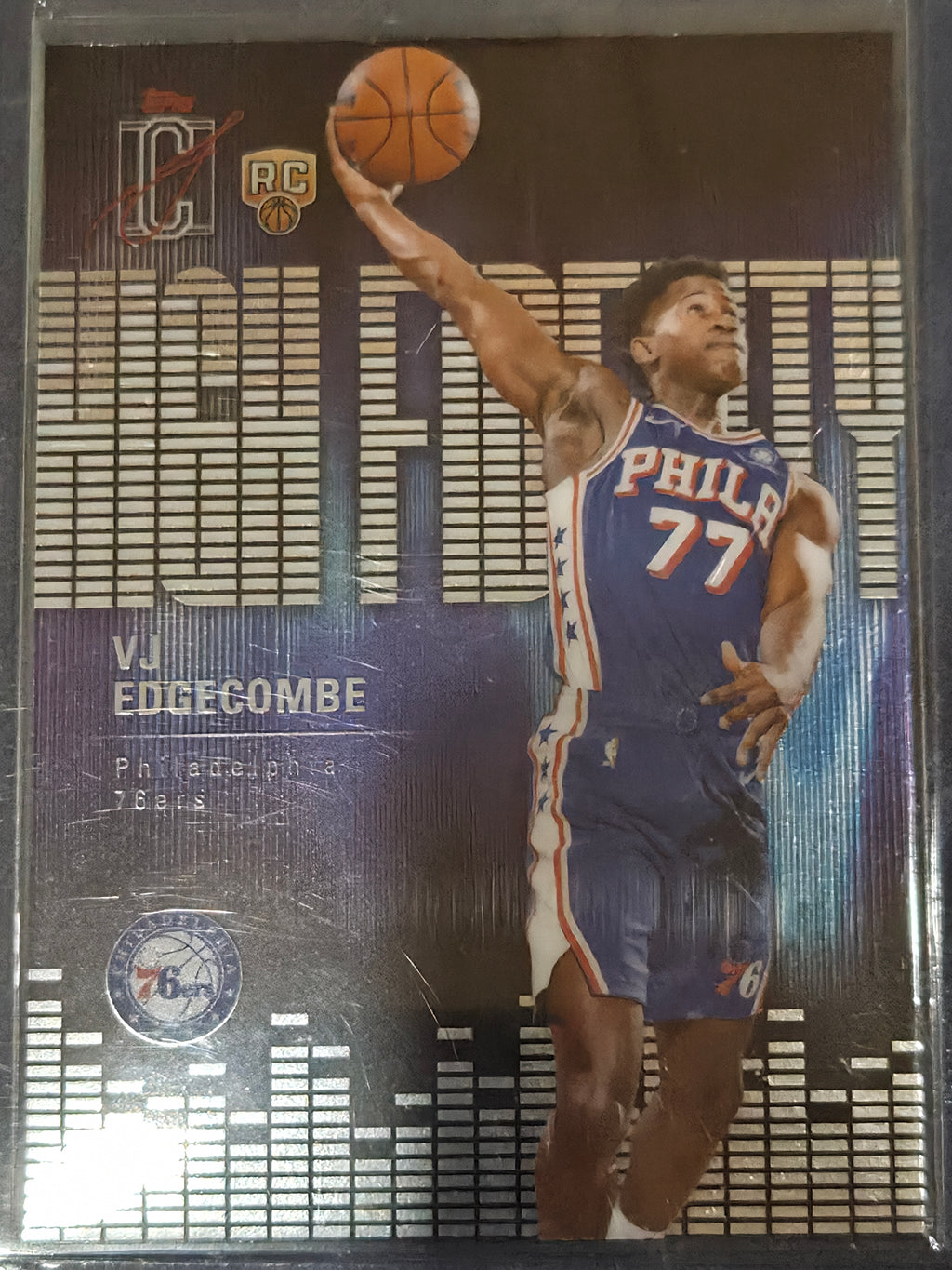 VJ Edgecombe #HF-3 2025/26 Topps Signature Class High Fidelity