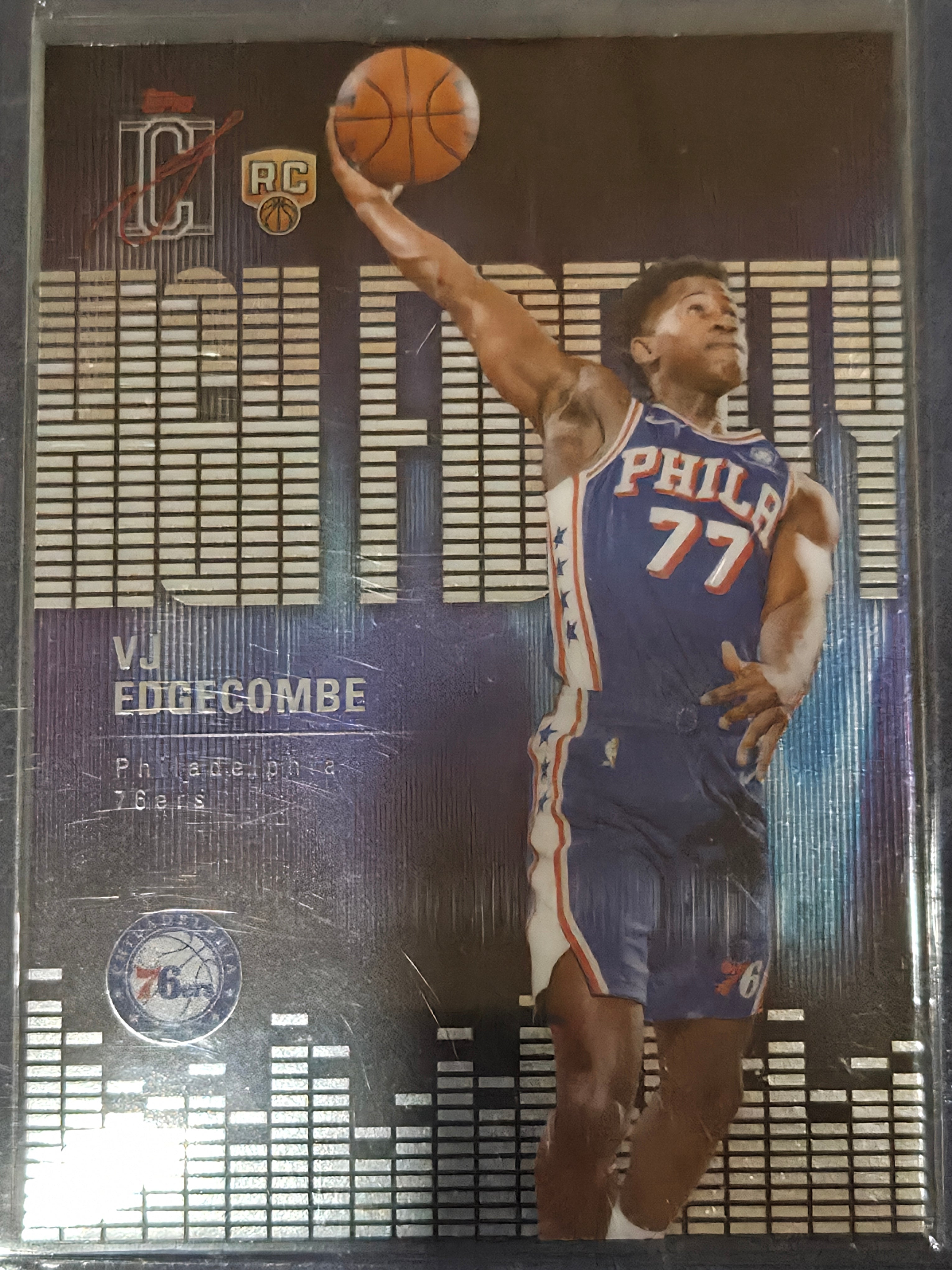 VJ Edgecombe #HF-3 2025/26 Topps Signature Class High Fidelity