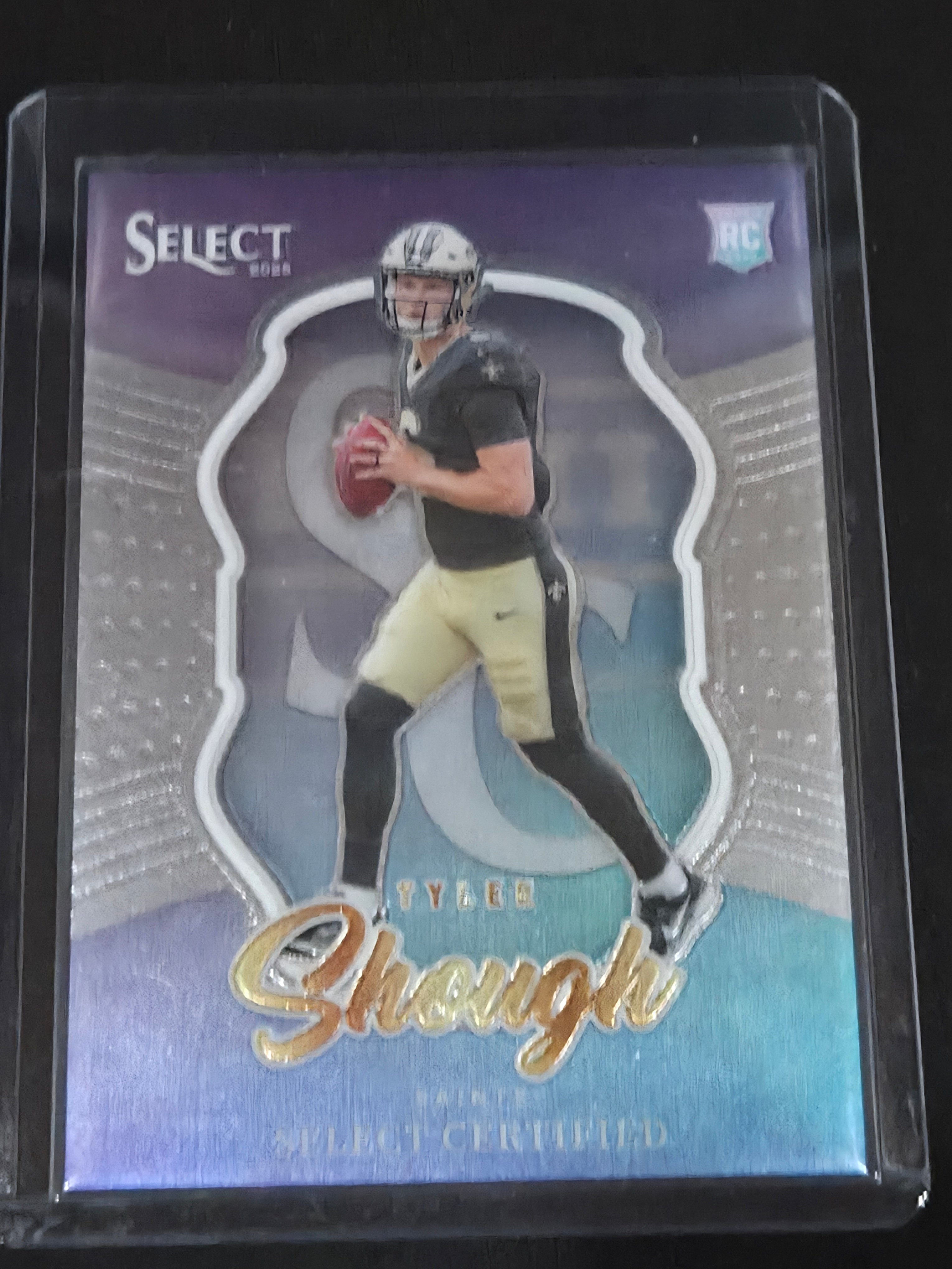 2025 Panini Select Tyler Shough #10 New Orleans Saints Certified Insert