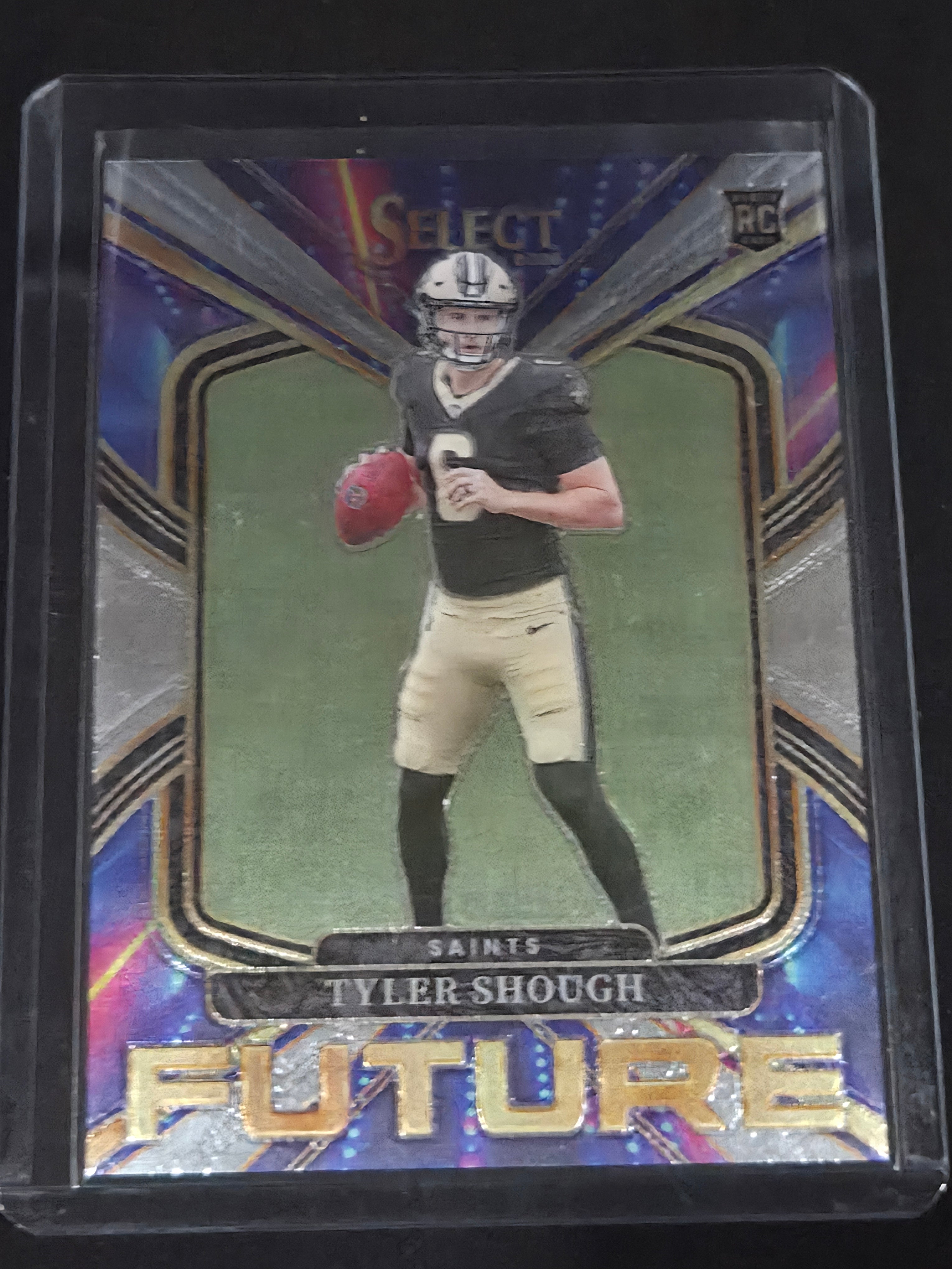 2025 Panini Select Tyler Shough #17 New Orleans Saints Future Insert