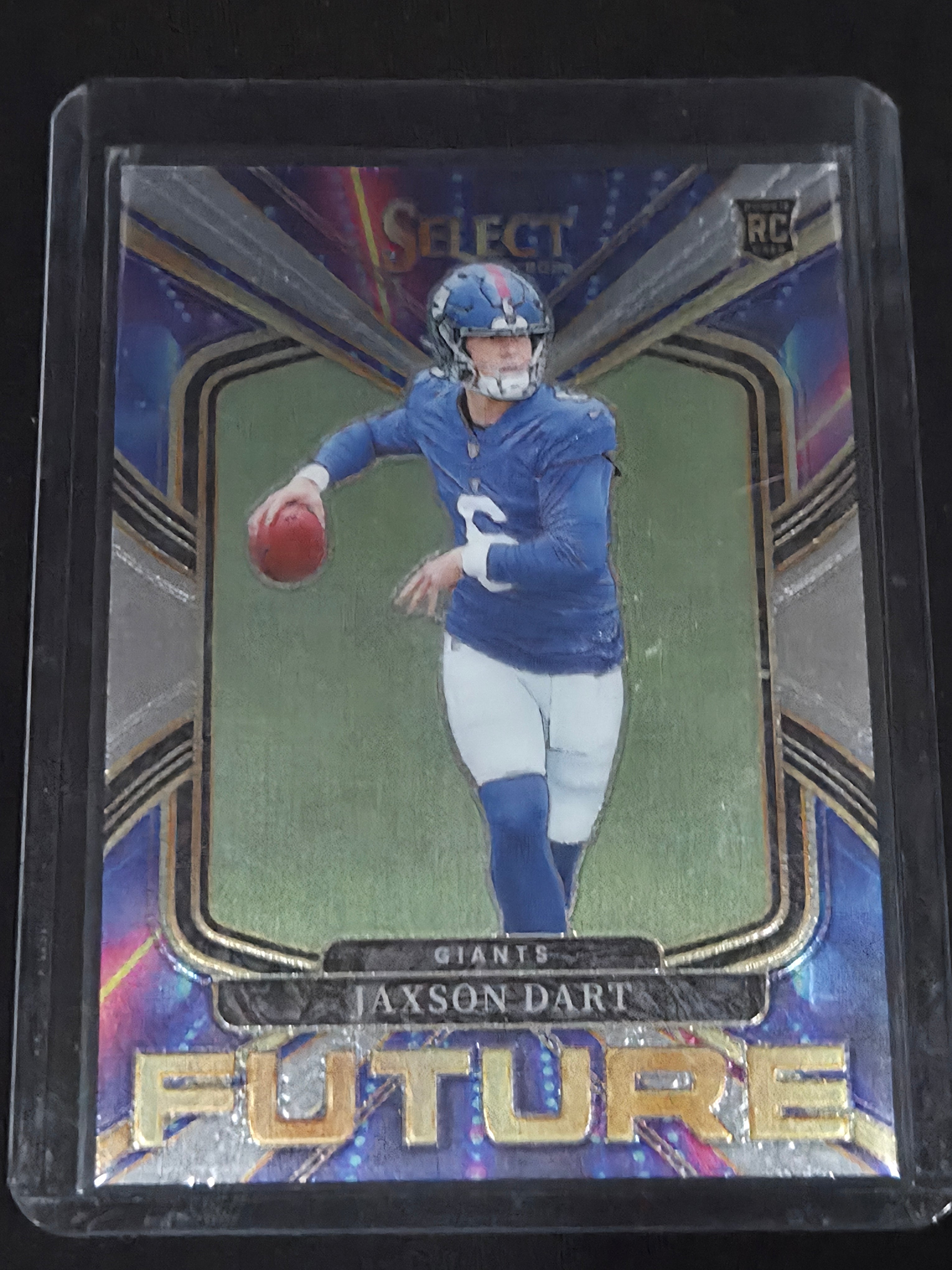 2025 Panini Select Jaxson Dart #19 New York Giants Future Insert