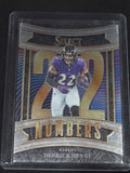 2025 Panini Select Derrick Henry #2 Baltimore Ravens Numbers Insert