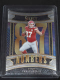 2025 Panini Select Travis Kelce #10 Kansas City Chiefs Numbers Insert