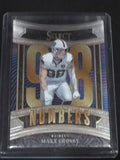 2025 Panini Select Maxx Crosby #11 Las Vegas Raiders Numbers Insert